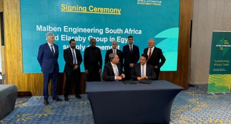  توقيع اتفاقية بين مجموعة العربي و«Malben Engineering» لتصنيع مكونات السيارات في إفريقيا