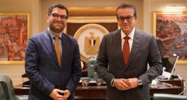 وزير الصحة يستقبل مرشح أرمينيا لمنصب مدير عام منظمة الصحة العالمية