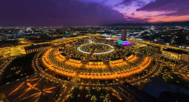 افتتاح مشروع المنطقة المركزية بـ حائل السعودية