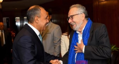 وزير الخارجية يستقبل المقرر الخاص المعني بالحق في المياه 