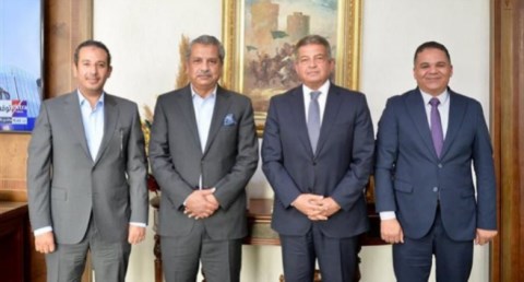   خالد عبد العزيز يلتقي مدير عام ام بي سي مصر وشمال افريقيا