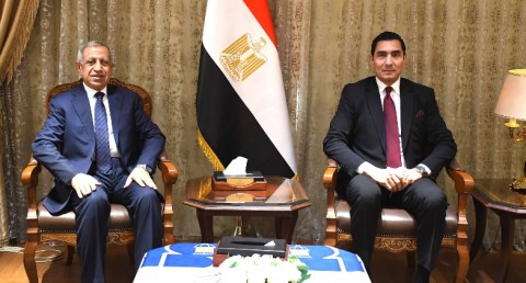 وزير الشباب والرياضة يلتقي رئيس الأكاديمية العربية للعلوم والتكنولوجيا
