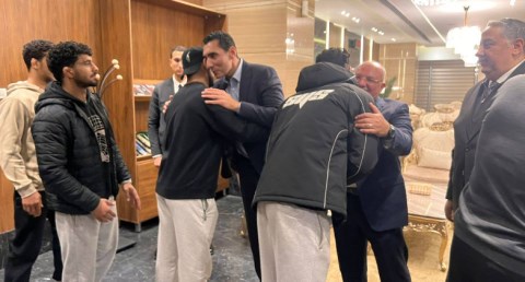 وزير الشباب والرياضة يستقبل المنتخب الوطني للمصارعة الرومانية عقب انتهاء بطولة التصنيف العالمي بكرواتيا