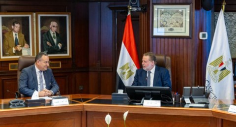 محافظ المركزي و قنصوة يبحثان أوجه التعاون بين القطاع المصرفي ومؤسسات التعليم العالي