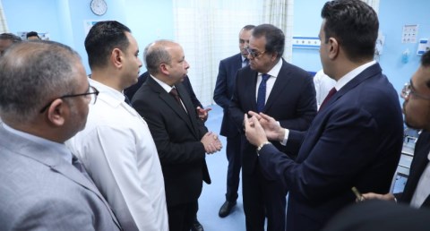 وزير الصحة يفتتح وحدة السكتة الدماغية الشاملة بمستشفى العاصمة الجديدة