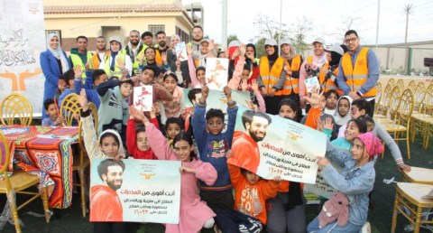 قافلة تجوب المناطق المطورة "بديلة العشوائيات" للتوعية بأضرار تعاطي المواد المخدرة