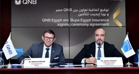 شراكة بين QNB مصر و«بوبا إيجيبت للتأمين » لتقديم خدمات التأمين الطبي