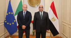 وزير العدل يستقبل سفير دولة إيطاليا بالقاهرة