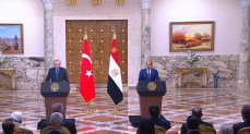 الرئيس عبد الفتاح السيسي، والرئيس رجب طيب أردوغان 