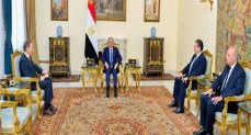 الرئيس السيسي يستقبل رئيس جهاز الاستخبارات الخارجية بروسيا الاتحادية