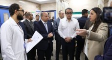 وزير الصحة يتفقد النموذج المرجعي لرعاية السكتة الدماغية بمستشفى القناطر الخيرية