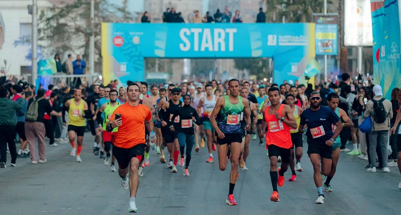 ختام Q Cairo Marathon أكبر مارثون رياضي بالقاهرة