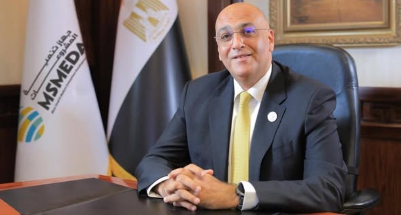  باسل رحمي الرئيس التنفيذي لجهاز تنمية المشروعات