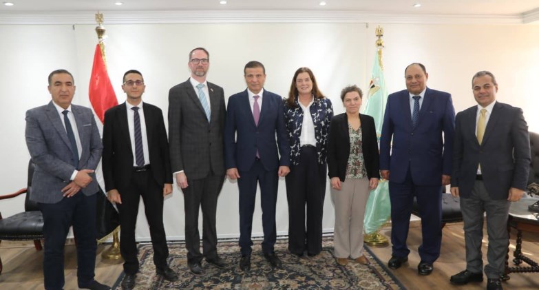 الزراعة تبحث مع وفد دنماركي التعاون والاستثمارات في الإنتاج الحيواني