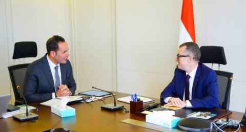 وزير التخطيط والتنمية الاقتصادية يبحث مع رئيس مركز المعلومات ودعم اتخاذ القرار تعزيز التعاون 