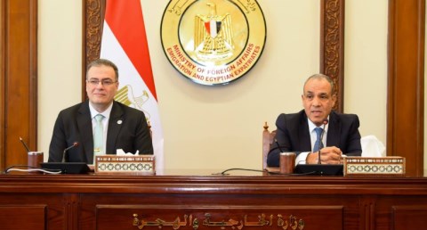  وزير الخارجية يتابع دمج ملف التعاون الدولى إلى وزارة الخارجية