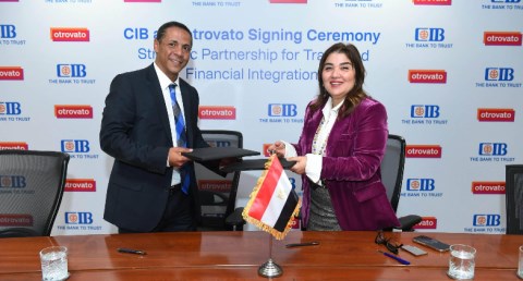 توقيع مذكرة تفاهم استراتيجية بين شركة أوتروفاتو والبنك التجاري الدولي