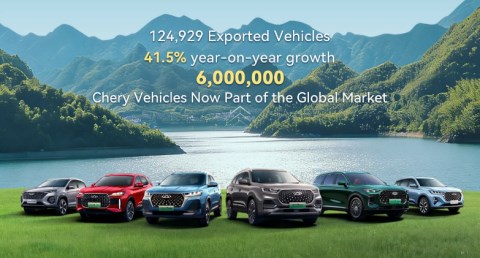 شيري تصبح أول علامة سيارات صينية تتجاوز مبيعاتها 6 ملايين وحدة في فبراير