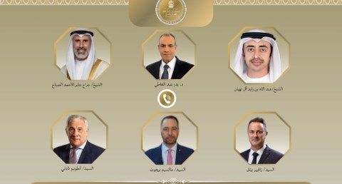 وزير الخارجية يبحث مع وزراء خارجية الإمارات والكويت وإيطاليا خفض التصعيد