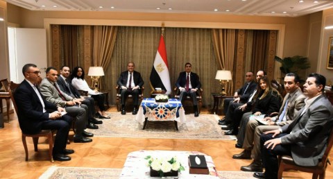 وزير الشباب والرياضة يستقبل مساعد وزير الخارجية للعلاقات الثقافية لبحث سبل التعاون وتعزيز العلاقات الدولية الشبابية والرياضية