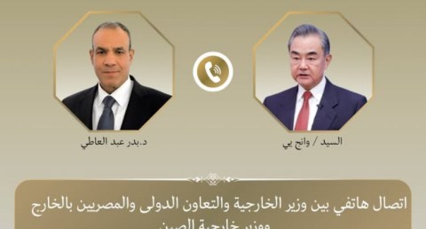 وزيرا خارجية مصر والصين 