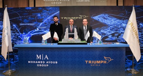 Triumph Pyramids Hotel تحفة معمارية جديدة تطل على الأهرامات بتوقيع M|A Group و Triumph