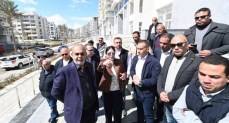 وزيرة الإسكان تتفقد كومباند "مزارين" بمدينة العلمين الجديدة