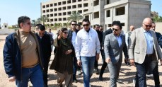 وزير الشباب والرياضة ومحافظ الإسكندرية يتفقدان منتدى الشباب بأبو قير