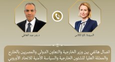 وزير الخارجية يبحث مع مسئولة أوروبية خفض التصعيد في المنطقة 