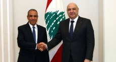 وزير الخارجية ينقل لـ رئيس الجمهورية اللبنانية في بيروت رسالة دعم من القيادة والشعب المصري