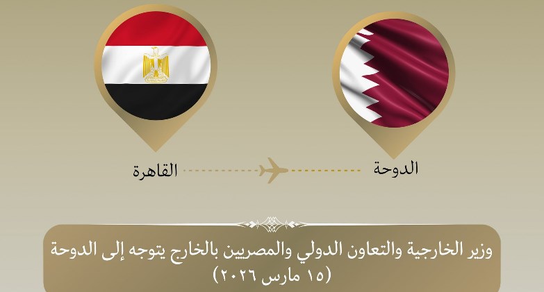 وزير الخارجية يتوجه للدوحة فى إطار جولة خليجية لبحث التطورات الإقليمية