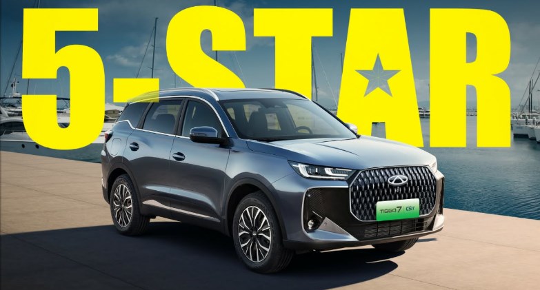 شيري TIGGO7 تحصد تصنيفات الخمس نجوم في برامج NCAP الأربعة الكبرى عالميًا