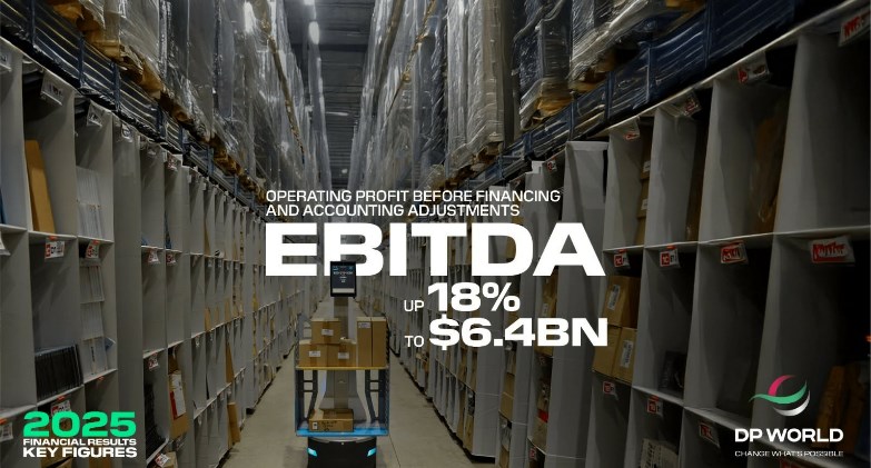 موانئ دبي العالمية تحقق إيرادات قياسية في عام 2025 