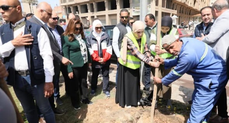  زراعة 9460 شجرة لتعزيز الاستدامة البيئية وتحسين جودة الهواء بالإسكندرية