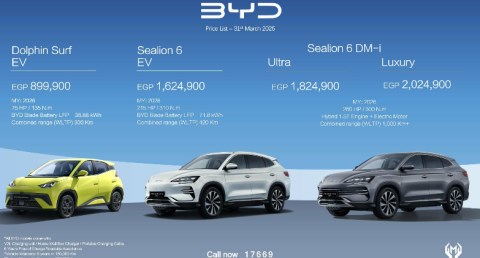 Updated BYD price list