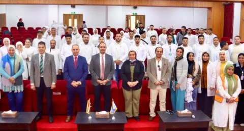 ورش تدريبية لطلاب كلية التمريض حول آليات الاكتشاف المبكر لتعاطي المواد المخدرة