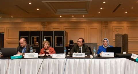 وزيرة البيئة: إعداد نظام إدارة أزمات جديد لمواجهة التلوث البحري