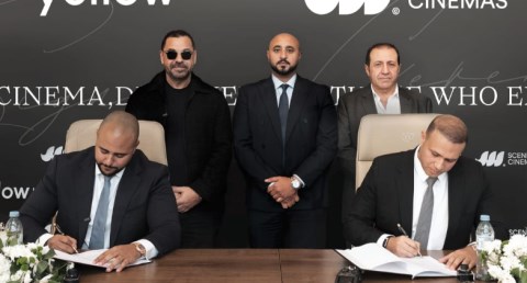   هشام عبد الخالق وطارق العريان يشاركان «urbnlanes» الكويتية و«Scene Cinemas» في إطلاق أفخم سينما بمصر داخل «Yellow Lane»