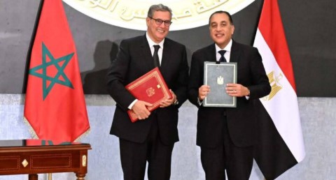 رئيسا حكومة مصر والمغرب يشهدان توقيع عدد من الوثائق لدعم علاقات البلدين