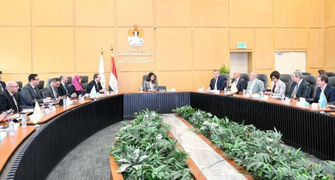 وزيرة الإسكان تلتقي شركة HDP لمتابعة خطط التسويق