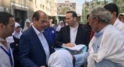 قنديل يتفقد المنشآت الطبية بالبحيرة