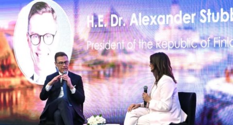 الرئيس الفنلندي ألكسندر ستوب