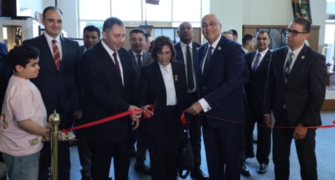 افتتتاح معرض صنع في دمياط 