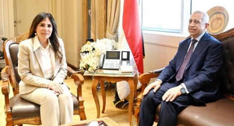 المنشاوي تبحث مع رئيس الأكاديمية العربية للعلوم والتكنولوجيا  تعزيز التعاون المشترك