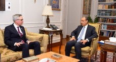 وزير الخارجية يستقبل الرئيس التنفيذي لشركة "سكاتك" النرويجية