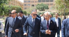 وزير التعليم العالي يتابع الأعمال التنفيذية بجامعة المنيا التكنولوجية