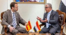 وليد جمال الدين يستقبل سفير مملكة إسبانيا في مصر