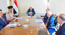 اجتمع الرئيس عبد الفتاح السيسي اليوم