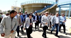  وزيرة الإسكان تفقد مشروعات مياه الشرب والصرف الصحي بمحافظة الأقصر