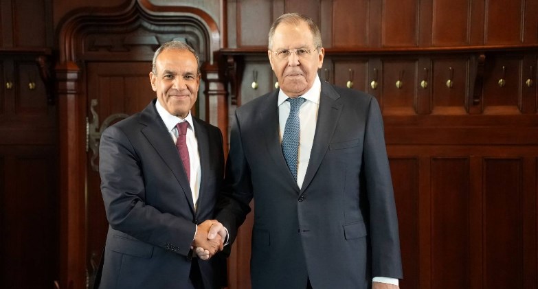  وزيرا خارجية مصر وروسيا يبحثان في موسكو سبل تطوير العلاقات الثنائية والتطورات الإقليمية